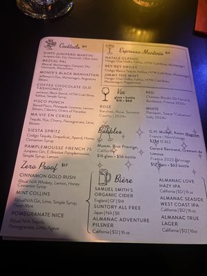 Menu photo 2 Lillie Coit's San Francisco, CA