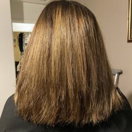 This is after I visited Regina.  She did a GREAT job.  I love it and the cut :)