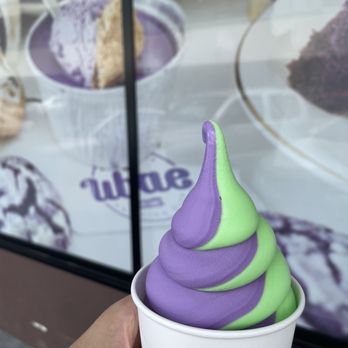 UBAE - Ube Pandan Soft Serve - Desserts Near Me - Honolulu, Hawaii