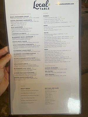 Menu photo 2 Local Table The Woodlands, TX