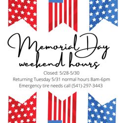 Coquille Tire - In honor of Memorial Day