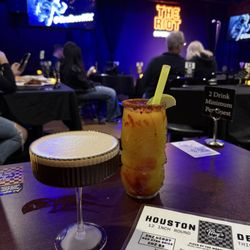 Riot Comedy Club - Espresso martini and mango margarita