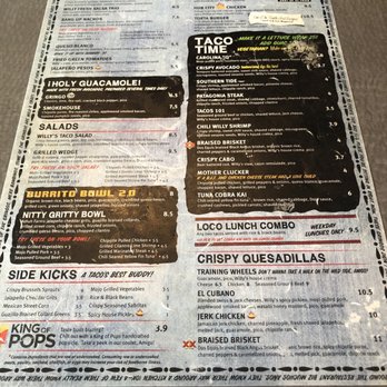Willy Taco - Mexican Near Me - Spartanburg, South Carolina