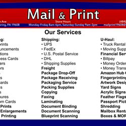 Mail & Print
