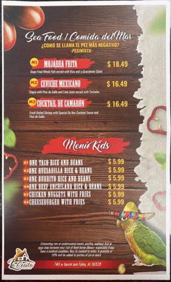Menu photo 1 La Casita Fresh Mex Grill Foley, AL