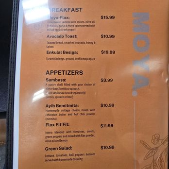 Moya Ethiopian Restaurant & Coffee - Breakfast and appetizers menu here - Coffee & Tea Near Me - Seattle, Washington Moya Ethiopian Restaurant & Coffee - Breakfast and appetizers menu here - Coffee & Tea Near Me - Seattle, Washington