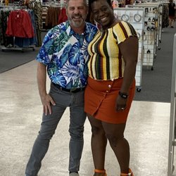 Dee & James rocking some wears...