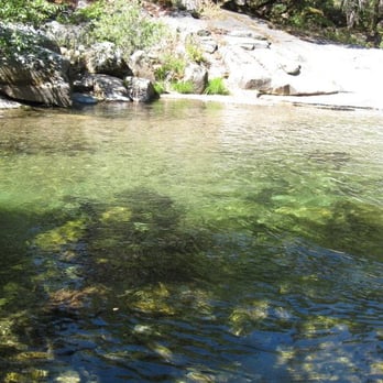Feather Falls Trailhead - swimming hole behind the falls and rocks to get your tan on! - Hiking Near Me Feather Falls Trailhead - swimming hole behind the falls and rocks to get your tan on! - Hiking Near Me