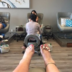 Petaluma Nails Salon - Pedi time