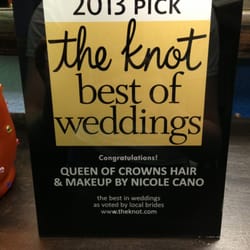 Queen of Crowns - Hair and Makeup by Nicole Cano - 2013 "best of weddings" pick by "the knot"