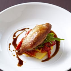 Flame Pizza + Grill - Oven-roasted crispy skin duck breast