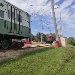 Fox River Trolley Museum - From the barn looking north