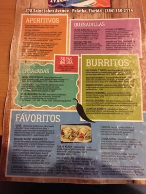 Menu photo 5 Mariachiles Mexican Grill Palatka, FL Menu photo 5 Mariachiles Mexican Grill Palatka, FL