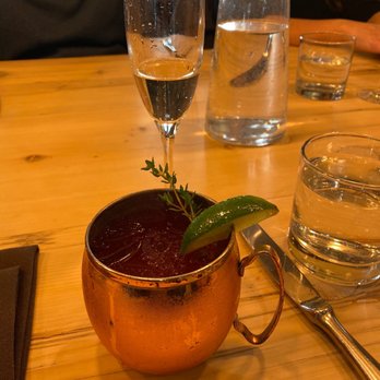 El Dorado Kitchen - Pomegranate Mule - New American Near Me - Sonoma, California El Dorado Kitchen - Pomegranate Mule - New American Near Me - Sonoma, California