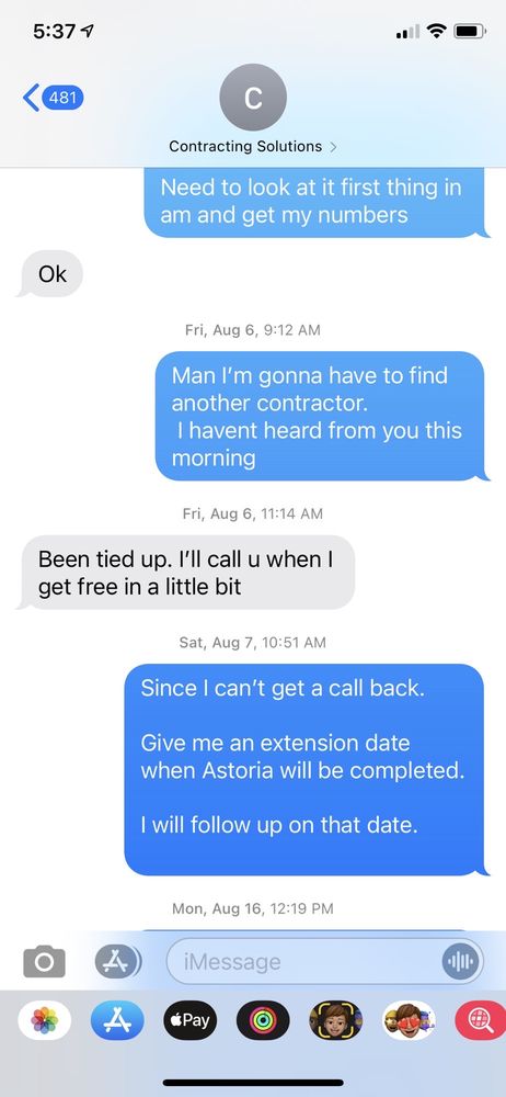 Slide of Contracting Solutions