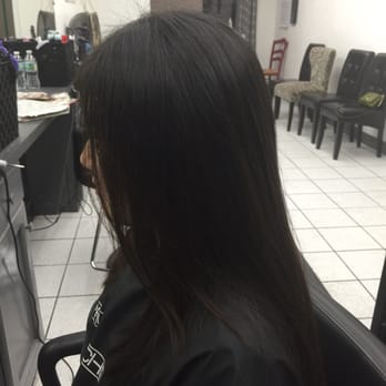 Salon De Fleur - After keratin treatment, how smooth and silky it is. - Hair Salons Near Me - Burlington, Massachusetts Salon De Fleur - After keratin treatment, how smooth and silky it is. - Hair Salons Near Me - Burlington, Massachusetts