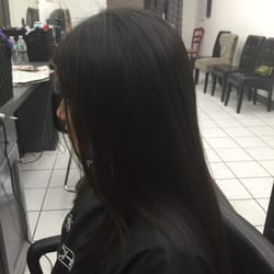 Salon De Fleur - After keratin treatment, how smooth and silky it is.