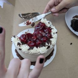 Suvee Sweets Cakerie - Just started to serve this Black Forest extravaganza.