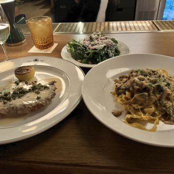Izzy's on the Peninsula - Chicken Piccata Mushroom Bolognese - Steakhouses Near Me - San Carlos, California Izzy's on the Peninsula - Chicken Piccata Mushroom Bolognese - Steakhouses Near Me - San Carlos, California