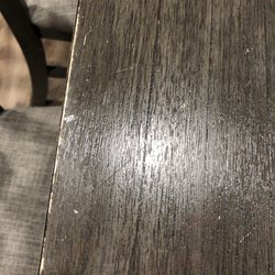 Katy Furniture - Peeling everywhere