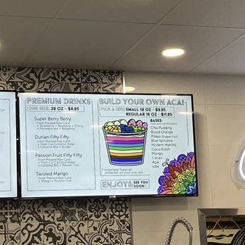 Vita Cane - So many bases to choose from! I like to get 2 fruity bases with chai pudding on top - Juice Bars & Smoothies Near Me - Rosemead, California Vita Cane - So many bases to choose from! I like to get 2 fruity bases with chai pudding on top - Juice Bars & Smoothies Near Me - Rosemead, California