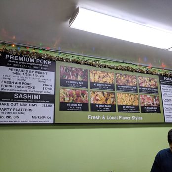 Ono Seafood - menu - Seafood Near Me - Honolulu, Hawaii
