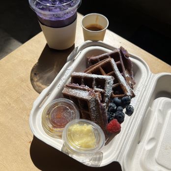 Laveta - Ube latte / Ube waffles - Coffee & Tea Near Me - Los Angeles, California Laveta - Ube latte / Ube waffles - Coffee & Tea Near Me - Los Angeles, California
