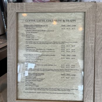 Tierra Mia Coffee - Menu - Coffee & Tea Near Me - Oceanside, California Tierra Mia Coffee - Menu - Coffee & Tea Near Me - Oceanside, California