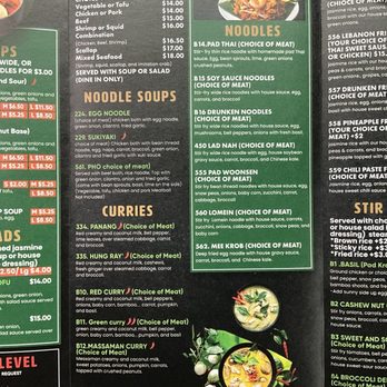 Bangkok Pad Thai - Menu - Thai Near Me - Lebanon, Tennessee