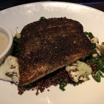 Yard House - Mediterranean grilled salmon - New American Near Me - Cincinnati, Ohio Yard House - Mediterranean grilled salmon - New American Near Me - Cincinnati, Ohio