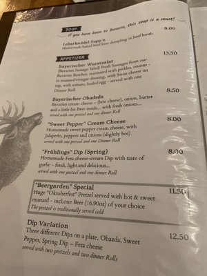 Menu photo 4 Bavarian Kitchen Restaurant Troutman, NC