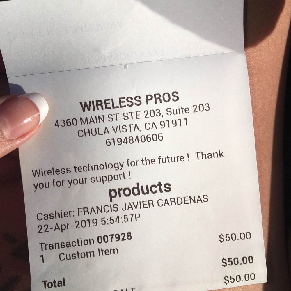 Wireless Pros - Only got charged $50 to fix my iPhone 6s screen! Plus Fransisco threw in a free temper glass screen for me! - Mobile Phones Near Me - Chula Vista, California Wireless Pros - Only got charged $50 to fix my iPhone 6s screen! Plus Fransisco threw in a free temper glass screen for me! - Mobile Phones Near Me - Chula Vista, California