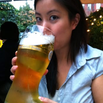Cafe Berlin - Beer in baby boots (1 liter) at Cafe Berlin. - German Near Me - Washington, DC, District of Columbia