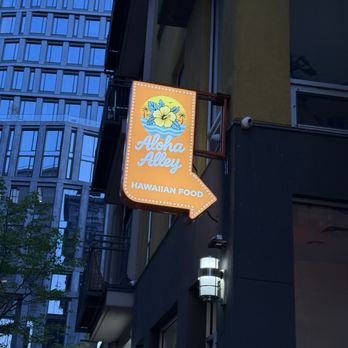Aloha Alley - Sign - Hawaiian Near Me - Brooklyn, New York