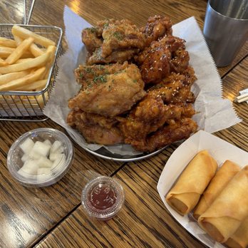 ChimcKing - XL meal with spring rolls - Chicken Wings Near Me - Beaverton, Oregon ChimcKing - XL meal with spring rolls - Chicken Wings Near Me - Beaverton, Oregon