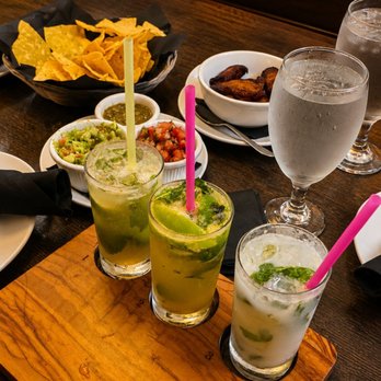 Havana Grill - Mojito flight Coconut, peach and mango - Cuban Near Me - Chicago, Illinois