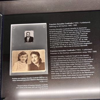 KZ-Gedenkstätte Dachau - 07.14.26 Francisco González Cuadrado (*1913 -† unknown) Prisoner in the Dachau concentration camp 1942-1945 - Museums Near Me - Dachau, BY