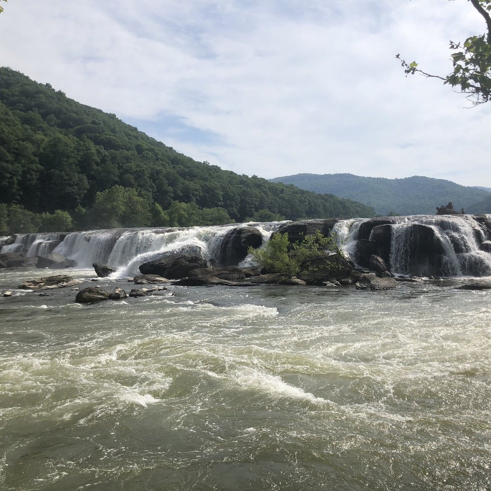 The Sandstone Falls - Hiking Near Me - Hinton, West Virginia The Sandstone Falls - Hiking Near Me - Hinton, West Virginia