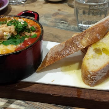 Hardware Societe - Baked eggs with chorizo - Breakfast & Brunch Near Me - Melbourne, VIC