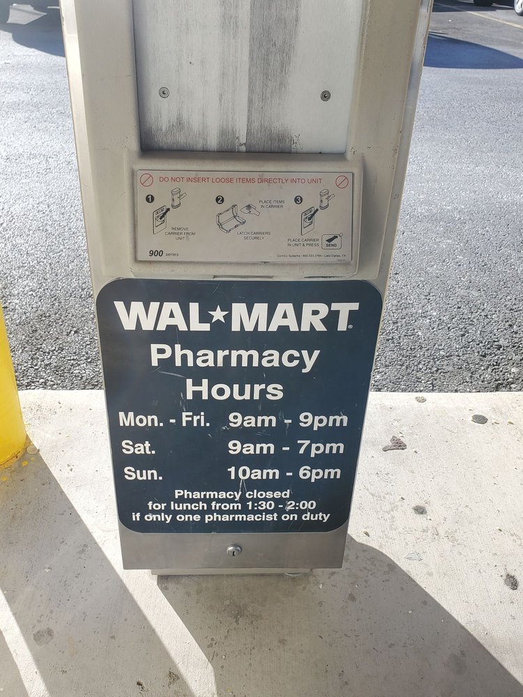 WALMART PHARMACY Updated August 2024 3200 Market St, Carson City