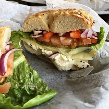 Bruegger's Bagels - Leonardo da veggie! With an egg. - Bagels Near Me - Temecula, California Bruegger's Bagels - Leonardo da veggie! With an egg. - Bagels Near Me - Temecula, California