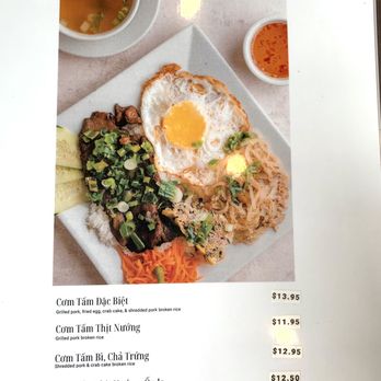 Banh Cuon Saigon - Menu as of March 2022 - Vietnamese Near Me - Falls Church, Virginia