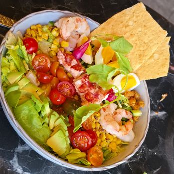 Wolf by Vanderpump at Caesars Republic Lake Tahoe - Lobster Cobb salad - American Near Me - Stateline, Nevada