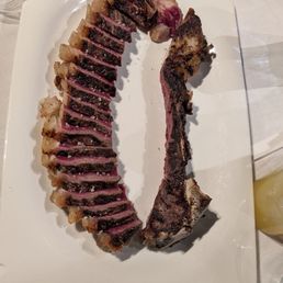 Aged bone-in beef Aged bone-in beef