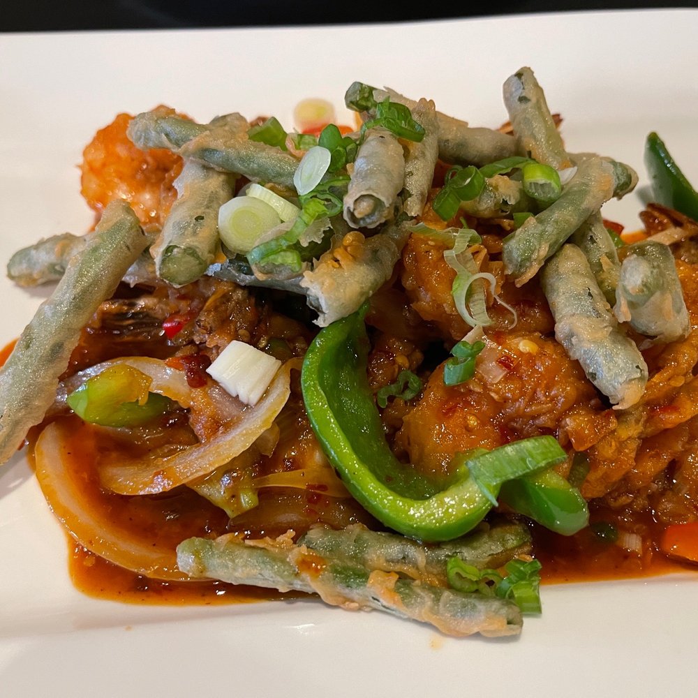 Silk Thai Hagerstown - Shrimp Chili Salt Dish - Thai Near Me - Hagerstown, Maryland Silk Thai Hagerstown - Shrimp Chili Salt Dish - Thai Near Me - Hagerstown, Maryland
