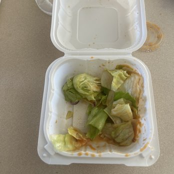 Teppan Steak House - Salad that comes with the Chicken Dinner - Steakhouses Near Me - Oxnard, California