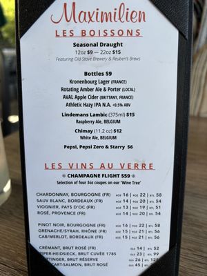 Menu photo 2 Maximilien Seattle, WA