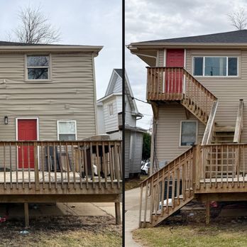 Urban Edge Construction & Remodeling - Before and after vinyl siding installation - General Contractors Near Me Urban Edge Construction & Remodeling - Before and after vinyl siding installation - General Contractors Near Me