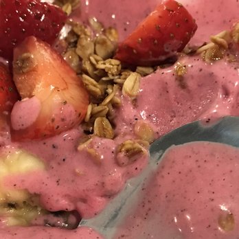 Verve Bowls - Capitol Hill - Frozen. Banana. Chunk. Still good- Beast Mode Pitaya bowl. - Juice Bars & Smoothies Near Me - Seattle, Washington Verve Bowls - Capitol Hill - Frozen. Banana. Chunk. Still good- Beast Mode Pitaya bowl. - Juice Bars & Smoothies Near Me - Seattle, Washington