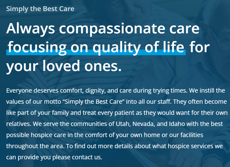 ROCKY MOUNTAIN HOME CARE & HOSPICE Updated May 2024 249 E